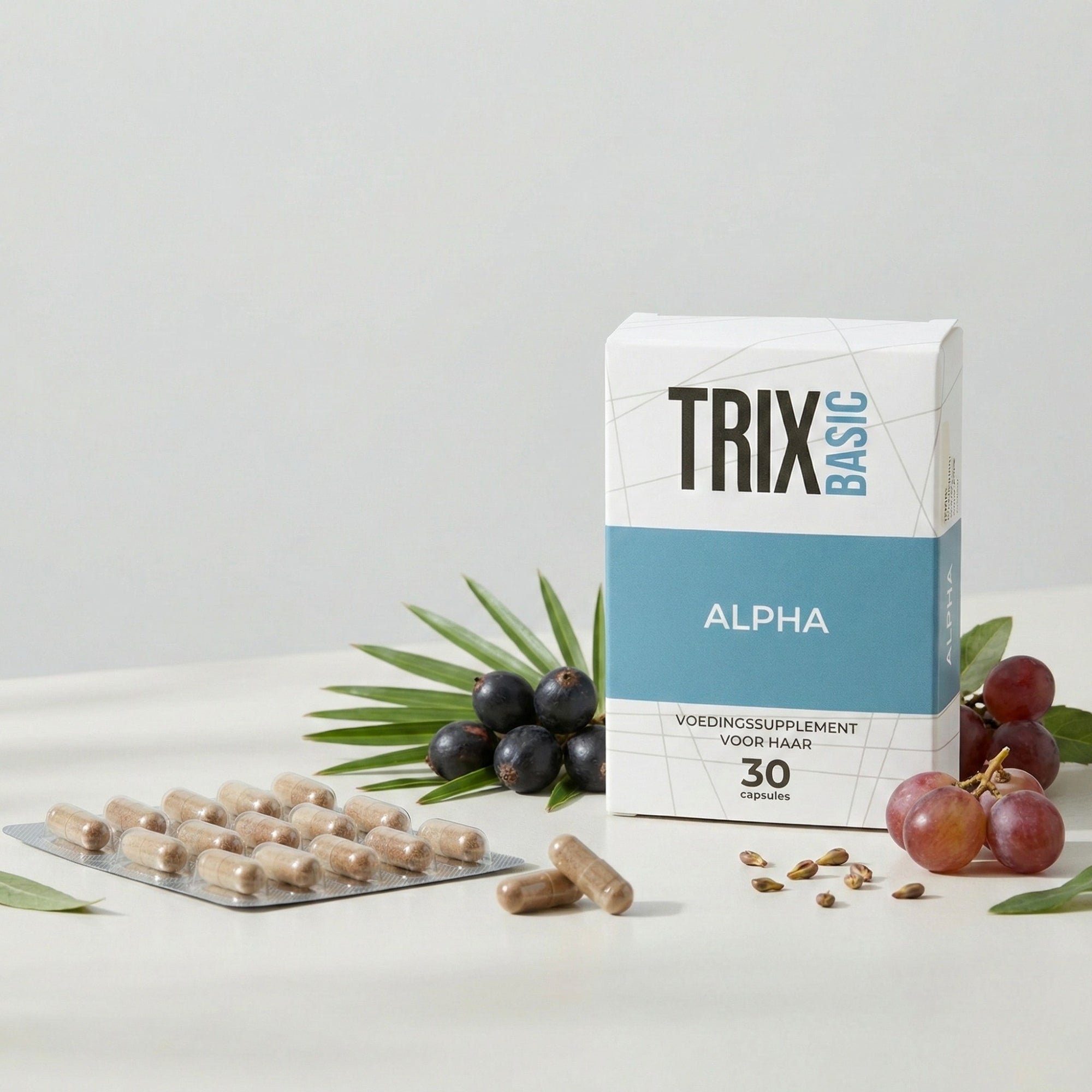 TRIX Basic Alpha con ingredienti botanici e capsule